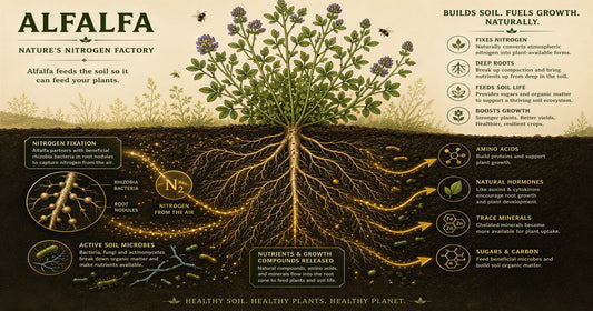 Alfalfa Meal for Garden Soil