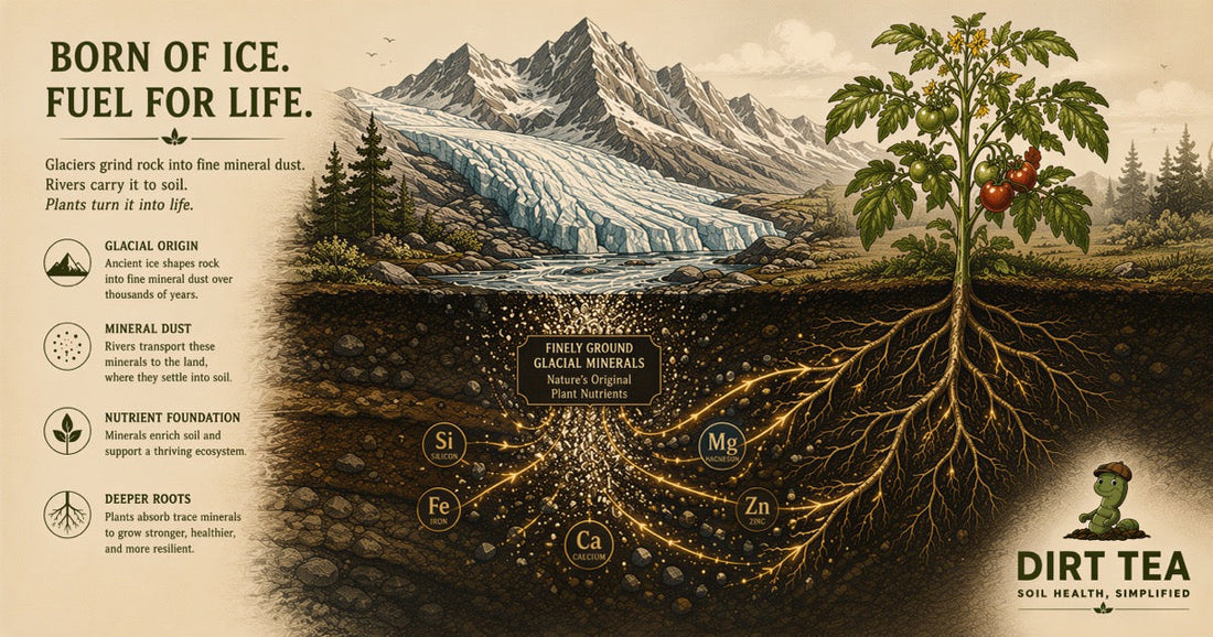 Glacial Rock Dust for Garden Soil