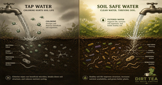 Why Tap Water Kills Soil Biology