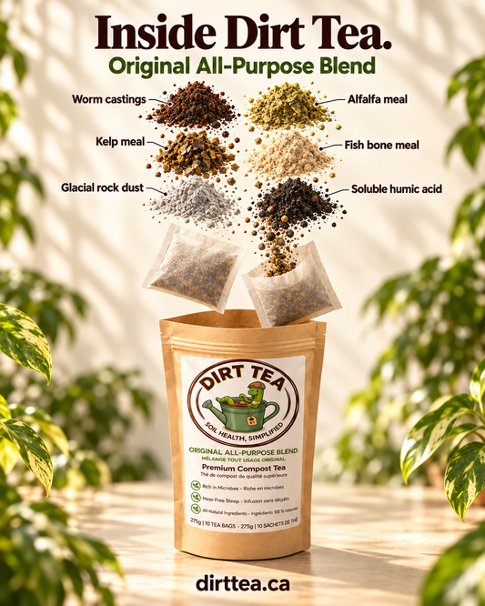 Dirt Tea Original All-Purpose Natural Soil Supplement, 1 Pack